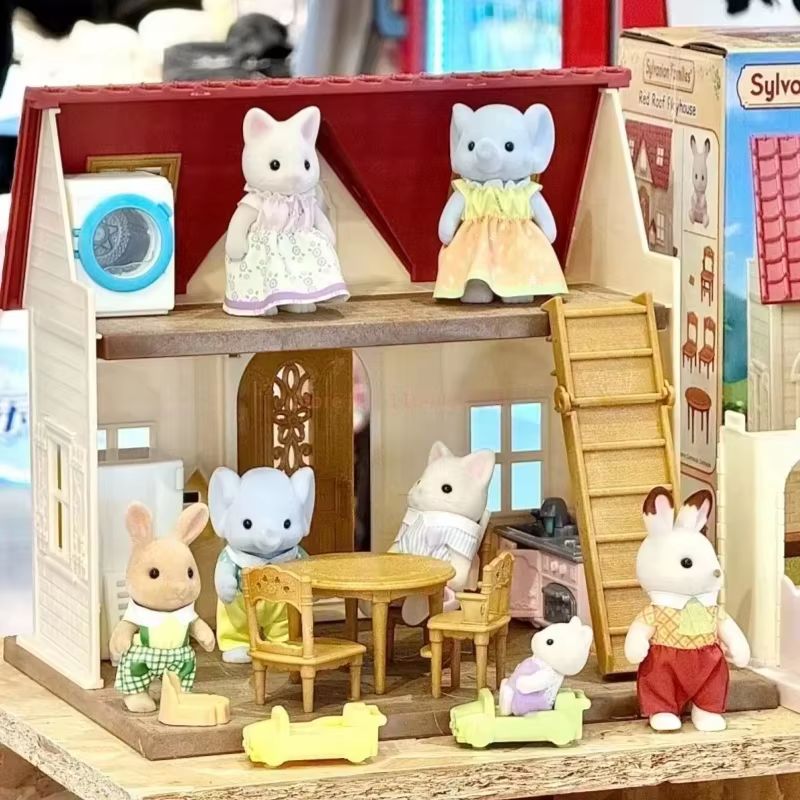 Kitchen Appliances For Kids - Sylvanian Families, панда, слоны, семья из