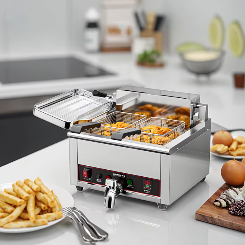 Kitchen Appliances Quality - Высококачественная электрическая фритюрница из нержавеющей стали