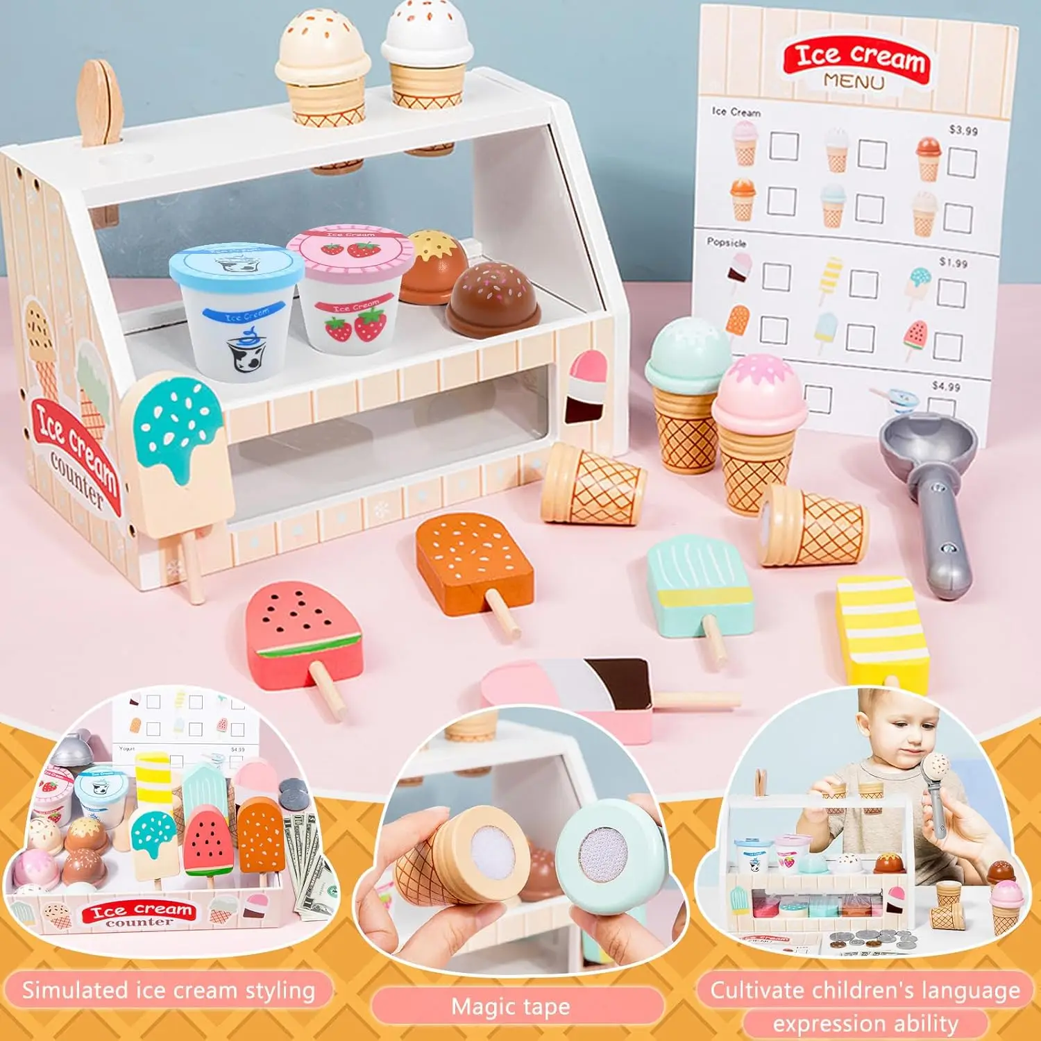Игровой набор для мороженого д – обзор и цена Kitchen Appliances For Kids