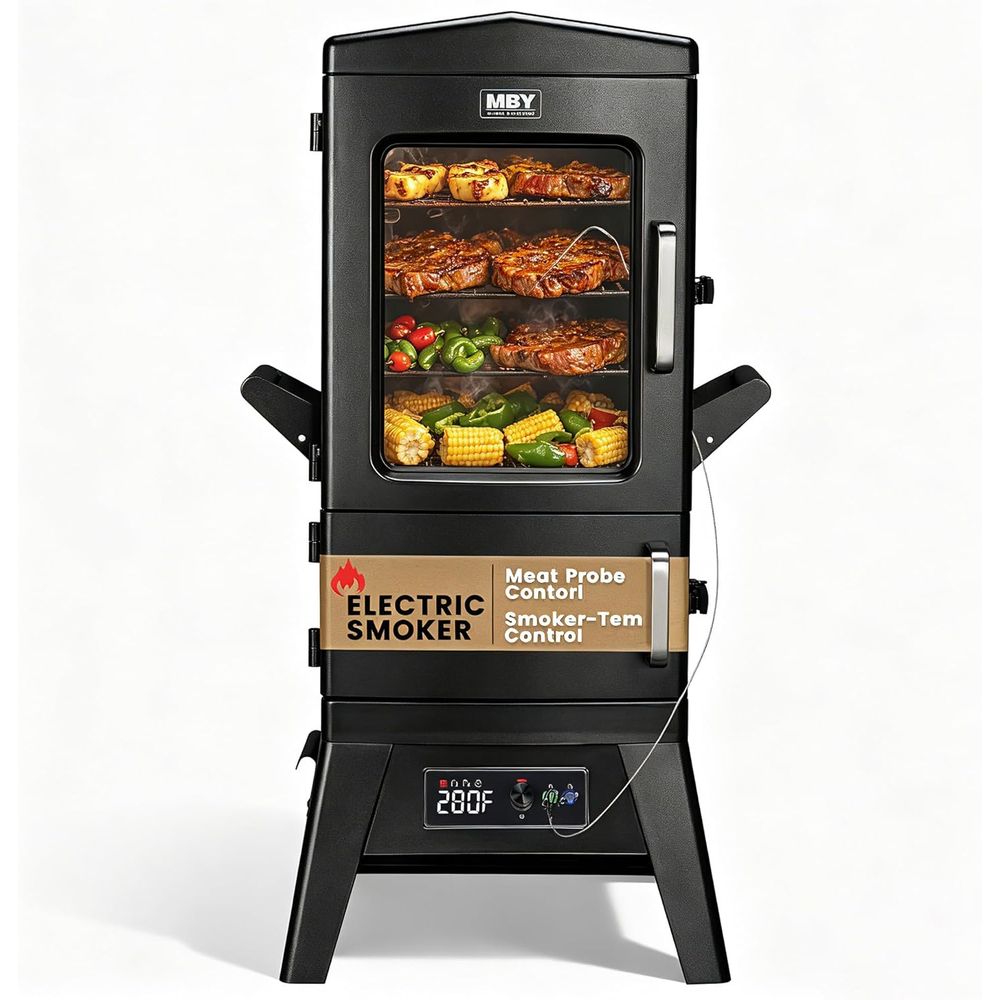 Электрический гриль-коптильня  – обзор и цена Electric Smoker Bbq