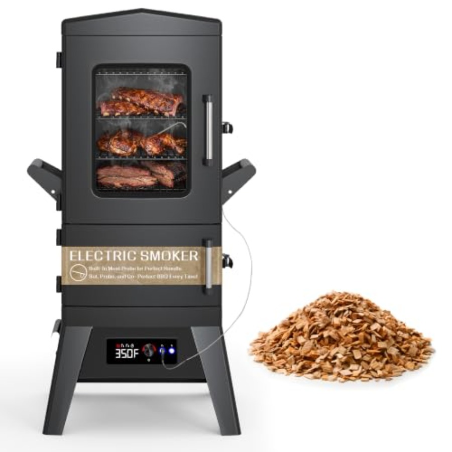 Большой вертикальный электриче – обзор и цена Electric Smoker Bbq