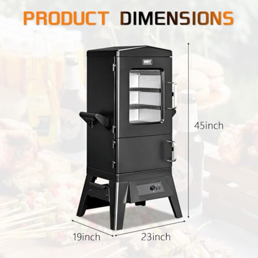 Большой вертикальный электриче – обзор и цена Electric Smoker Bbq