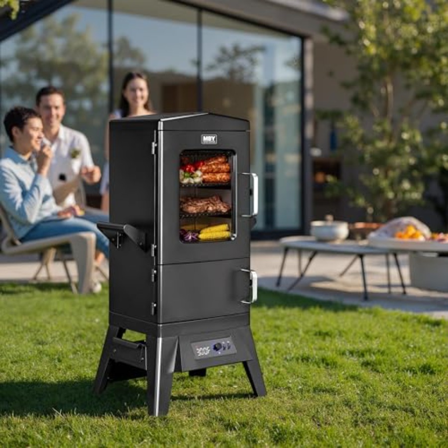 Большой вертикальный электриче – обзор и цена Electric Smoker Bbq