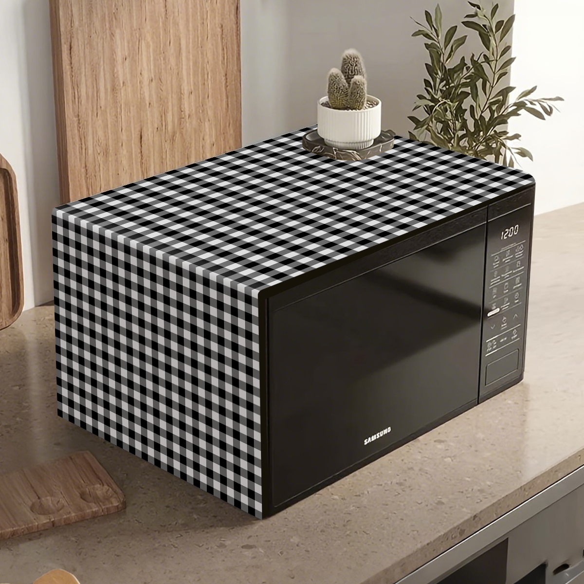 Черно-белый клетчатый чехол дл – обзор и цена Kitchen Appliances In White